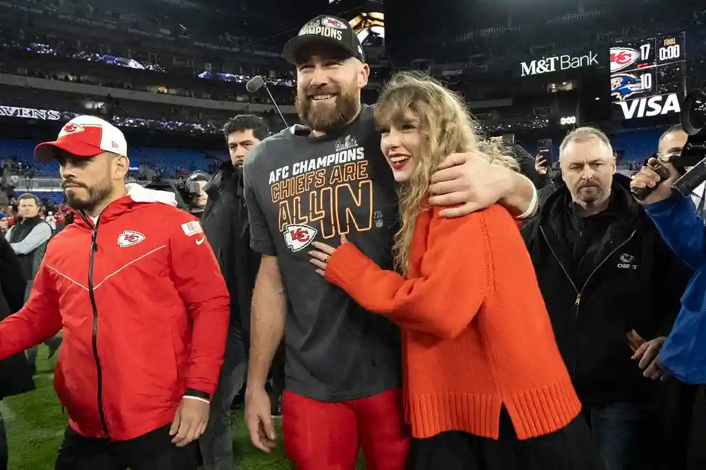 Travis Kelce and Taylor Swift